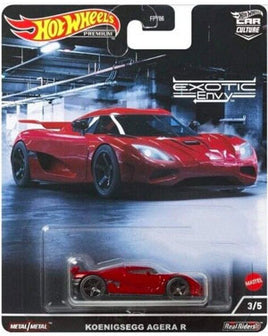 Hot Wheels Premium Exotic Envy Koenigsegg Agera R