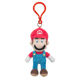 Super Mario Mario Clip On 5" Plush Toy