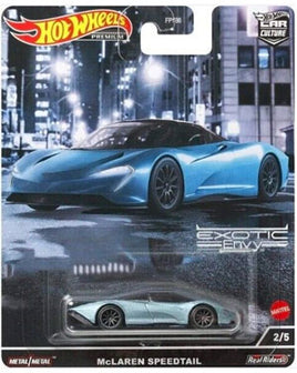 Hot Wheels Premium Exotic Envy McLaren Speedtail
