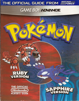 Pokemon Ruby & Sapphire Player's Guide (Pre-Owned)