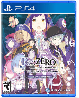 Re:ZERO The Prophecy of the Throne (Day 1 Edition)