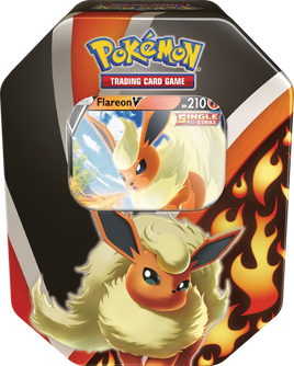 Pokemon TCG Eevee V Tin (Flareon)