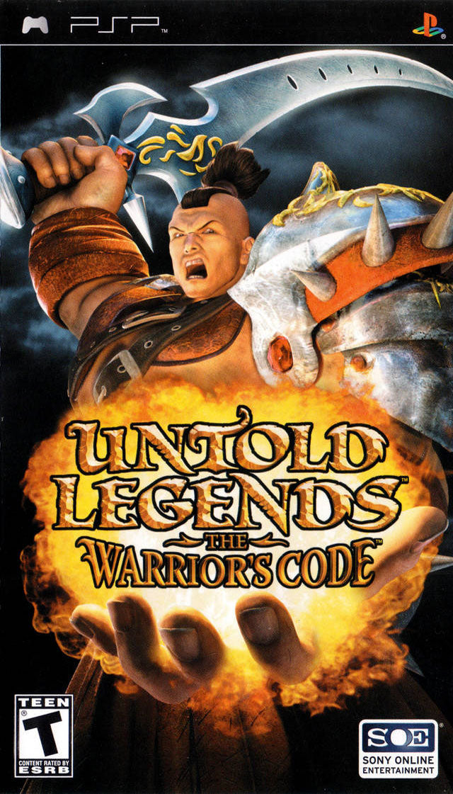 北米版 PSP Untold Legends UNTOLD LEGENDS THE WARRIOR'S CODE Video Game For PSP | eBay