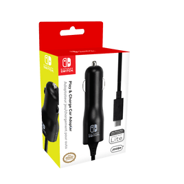 Play & Charge Car Adapter for Switch