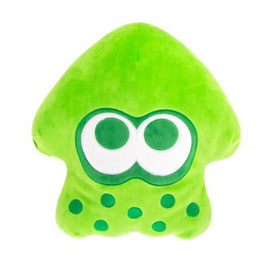 Splatoon Club Mocchi Mocchi Green Squid 15" Plush Toy