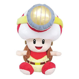 Super Mario All Star Collection Sitting Captain Toad 7″ Plush Toy