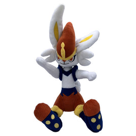 Pokemon Tsuretette Dekai Cinderace 13" Plush Toy