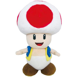 Super Mario Bros Series Toadstool 8" Plush Toy