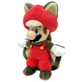 Super Mario All Star Collection Flying Squirrel Mario 9" Plush Toy