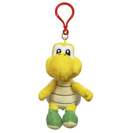 Super Mario Koopa Troopa Clip On 5" Plush Toy