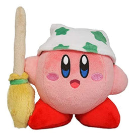 Kirby All Star Collection Cleaning Kirby 5″ Plush Toy