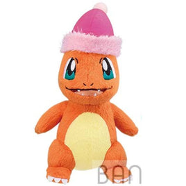 Pokemon Winter Style Charmander 6" Plush Toy