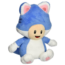 Super Mario All Star Collection Neko Toad 8″ Plush Toy