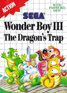 Wonder Boy III the Dragon's Trap (Complete in Box)