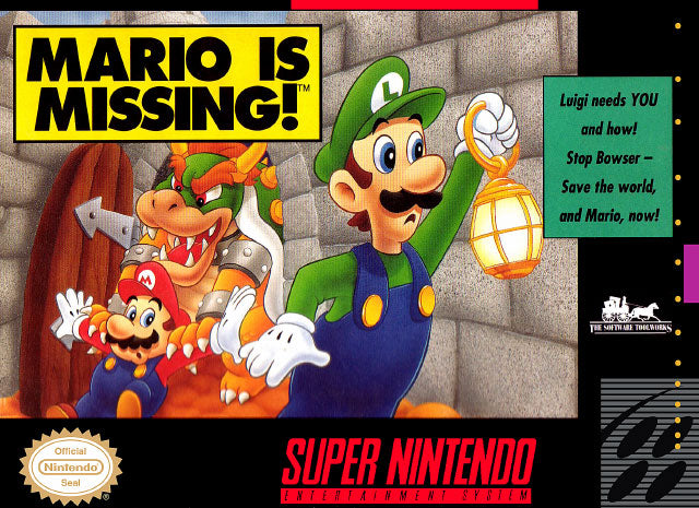 Mario is Missing! (Complete in Box)| Microplay Newmarket