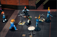 Scott Pilgrim Miniatures the World