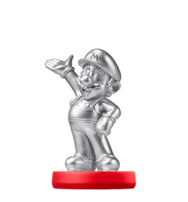 Super Mario Silver Mario Amiibo (Pre-Owned)