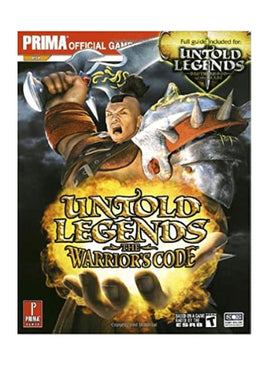 Untold Legends the Warriors Code Strategy Guide (Pre-Owned)