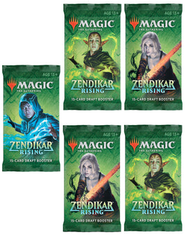 Magic the Gathering: Zendikar Rising 5 Booster Packs