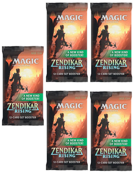 Magic the Gathering: Zendikar Rising 5 Set Boosters Pack