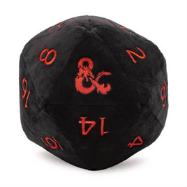 Ultra Pro Plush: Jumbo D20 Novelty Dice (D&D Black/Red)