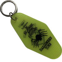 Nightmare Before Christmas Plastic Hotel Keychain (Green)