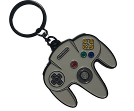 Nintendo 64 Controller Metal Keychain