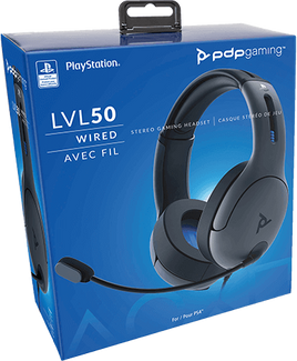 PDP Gaming LVL50 Wired Stereo Headset for PlayStation