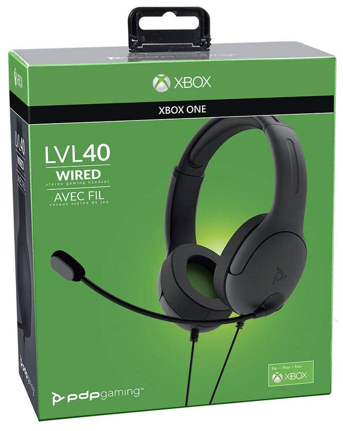PDP Gaming LVL40 Wired Stereo Headset for XBOX| Microplay Newmarket