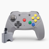 Brawler64 Wireless Controller for N64 (Grey)