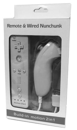 Wii Remote & Nunchuk (White)