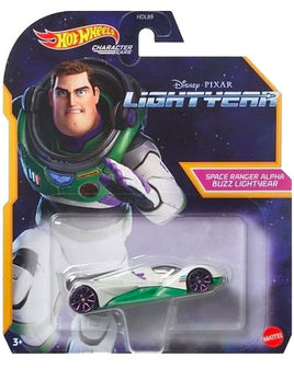 Hot Wheels Character Cars Lightyear Die-cast (Space Ranger Alpha Buzz Lightyear)