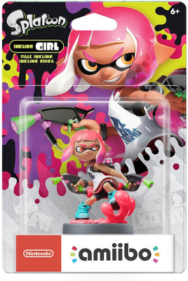 Splatoon Inkling Girl (Neon Pink) Amiibo