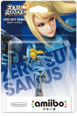 Super Smash Bros Zero Suit Samus Amiibo (Import)