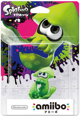 Splatoon Inkling Squid (Neon Green) Amiibo (Import)