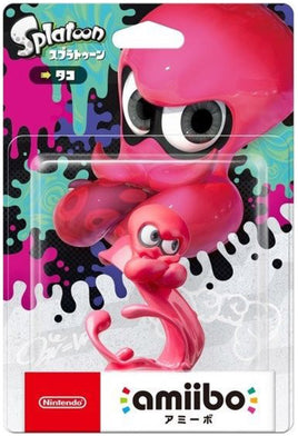 Splatoon Octoling Octopus (Neon Pink) Amiibo (Import)