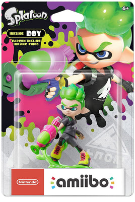 Splatoon Inkling Boy (Neon Green) Amiibo