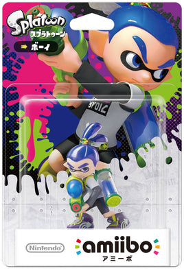 Splatoon Inkling Boy (Neon Blue) Amiibo (Import)