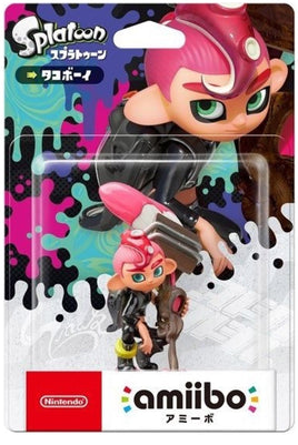 Splatoon Octoling Boy (Neon Pink) Amiibo (Import)