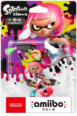 Splatoon Inkling Girl (Neon Pink) Amiibo (Import)