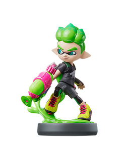 Splatoon Inkling Boy (Neon Green) Amiibo (Pre-Owned)