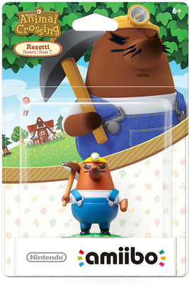 Animal Crossing Resetti Amiibo