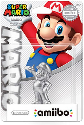 Super Mario Silver Mario Amiibo