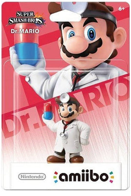 Super Smash Bros Dr Mario Amiibo (Import)