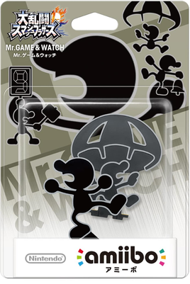 Super Smash Bros Mr Game & Watch Amiibo (Import)