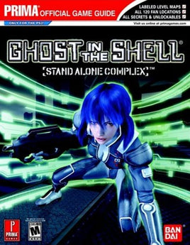 Ghost In Shell: Stand Alone Complex Official Game Guide (Pre-Owned)