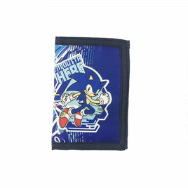 Sonic The Hedgehog I'm Outta Here Trifold Kids Wallet
