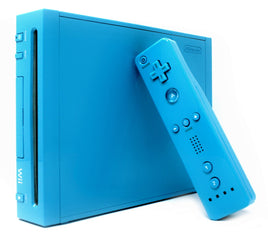 Nintendo Wii Console (Blue) (Pre-Owned)