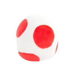 Super Mario Bros Club Mocchi Mocchi Mini Red Yoshi Egg 4" Plush Toy