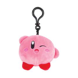 Kirby Club Mocchi Mocchi Winking Clip On 3.5" Plush Toy